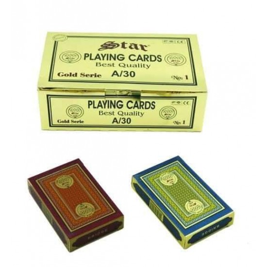 STAR GOLD A/30 NO:1 OYUN KAĞIDI STAR GOLD A/30 NO:1 OYUN KAĞIDI