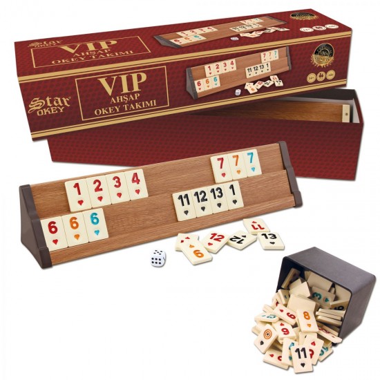STAR VİP AHŞAP/AĞAÇ OKEY TAKIMI STAR VİP AHŞAP/AĞAÇ OKEY TAKIMI